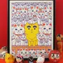 Affiches - Affiche "Maneki neko" - Format 30x40cm ou A4 - YEAAAH! STUDIO