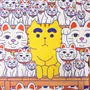 Affiches - Affiche "Maneki neko" - Format 30x40cm ou A4 - YEAAAH! STUDIO