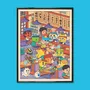 Affiches - Affiche "Udon-ya" - Format 30x40cm - YEAAAH! STUDIO