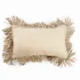Cushions - The Jute Bonita Cushion Cover - Natural - 30x50 - BAZAR BIZAR LIVING