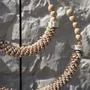 Sculptures, statuettes and miniatures - The Double Shell Necklace On Stand - Natural - BAZAR BIZAR LIVING