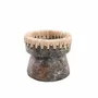 Candlesticks and candle holders - The Pretty Candle Holder - Antique Grey - S - BAZAR BIZAR LIVING