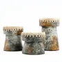 Candlesticks and candle holders - The Pretty Candle Holder - Antique Grey - S - BAZAR BIZAR LIVING