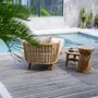 Stools - The Bloom Stool - Natural - BAZAR BIZAR LIVING