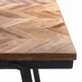 Console table - The Herringbone Console - Natural - BAZAR BIZAR LIVING