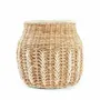 Caskets and boxes - The Luziru Basket - Natural - L - BAZAR BIZAR LIVING