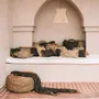 Ottomans - The Hyacinth Pouffe - Natural - M - BAZAR BIZAR LIVING