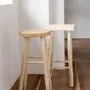 Stools - The Kedut Bar Stool - Natural - BAZAR BIZAR LIVING