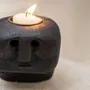 Candlesticks and candle holders - The Sumba Stone #27 Candle Holder - BAZAR BIZAR LIVING