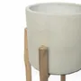 Flower pots - The Chalk High - Concrete Natural - L - BAZAR BIZAR LIVING