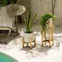 Flower pots - The Chalk High - Concrete Natural - L - BAZAR BIZAR LIVING