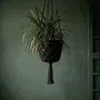 Objets de décoration - Le Porte-Plante Macramé - Noir - L - BAZAR BIZAR LIVING