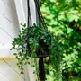 Decorative objects - The Macrame Plant Holder - Black - M - BAZAR BIZAR LIVING