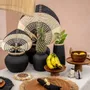 Vases - The Styly Vase - Black Natural - M - BAZAR BIZAR LIVING