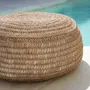 Ottomans - The Seagrass Pouffe - Natural - M - BAZAR BIZAR LIVING