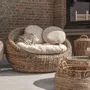 Stools - The Raffia Tressed Stool - BAZAR BIZAR LIVING