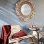 Stools - The Raffia Tressed Stool - BAZAR BIZAR LIVING