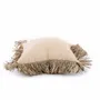Cushions - The Jute Bonita Cushion Cover - Natural - 40x40 - BAZAR BIZAR LIVING