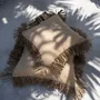 Coussins - Housse De Coussin Jute Bonita - Naturel - 60x60 - BAZAR BIZAR LIVING