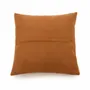 Coussins - La Housse de Coussin Four Leather Panel - Camel - 40x40 - BAZAR BIZAR LIVING