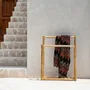 Plaids - Le s'il vous Plaid - Black Orange - BAZAR BIZAR LIVING