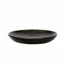 Platter and bowls - The Burned Classic Plate - Black - M - BAZAR BIZAR LIVING