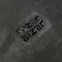 Platter and bowls - The Burned Classic Plate - Black - M - BAZAR BIZAR LIVING
