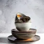 Platter and bowls - The Comporta Dinner Plate - L - Set of 4 - BAZAR BIZAR LIVING