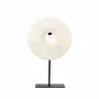 Sculptures, statuettes et miniatures - Marble Disc Sur Pied - Blanc - M - BAZAR BIZAR LIVING