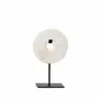 Sculptures, statuettes et miniatures - Marble Disc Sur Pied - Blanc - S - BAZAR BIZAR LIVING