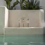 Sculptures, statuettes et miniatures - Marble Disc Sur Pied - Blanc - S - BAZAR BIZAR LIVING