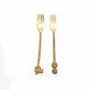 Forks - The Palm Tree Fork - Gold - BAZAR BIZAR LIVING