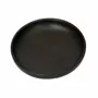 Platter and bowls - The Burned Deep Plate - Black - M - BAZAR BIZAR LIVING