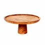 Plats et saladiers - Le Plat À Gâteaux Teak Root - L - BAZAR BIZAR LIVING