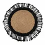 Table mat - The Boho Center Piece - Natural Black - BAZAR BIZAR LIVING