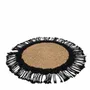 Table mat - The Boho Center Piece - Natural Black - BAZAR BIZAR LIVING