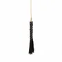 Objets de décoration - Les perles en bois avec pompon en coton - noires - BAZAR BIZAR LIVING