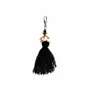 Decorative objects - The Cowrie Tassel Keychain - Black - BAZAR BIZAR LIVING