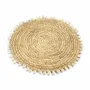 Placemats - The Raffia Shell Placemat - Natural - BAZAR BIZAR LIVING