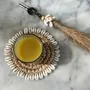 Placemats - The Raffia Shell Coaster - Natural - BAZAR BIZAR LIVING