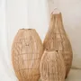 Hanging lights - The Flacon Pendant - Natural - L - BAZAR BIZAR LIVING