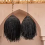 Suspensions - L'Abat-jour Shaggy - Noir - M - BAZAR BIZAR LIVING