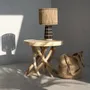 Desk lamps - The Skiathos Table Lamp - Natural Black - BAZAR BIZAR LIVING