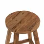 Tabourets - Le Tabouret de Bar Shibori - Naturel - BAZAR BIZAR LIVING