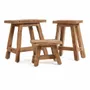 Tabourets - Le Tabouret Shoji - Naturel - M - BAZAR BIZAR LIVING
