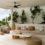 Ottomans - The Huge Pouffe - Natural - BAZAR BIZAR LIVING