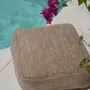 Ottomans - The Comfy Pouffe - Beige - BAZAR BIZAR LIVING