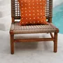 Cushions - The Zillion Kiss Cushion Cover - Terracotta White - BAZAR BIZAR LIVING
