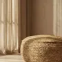 Ottomans - The Raffia Flores Pouffe - Natural - BAZAR BIZAR LIVING