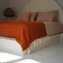 Plaids - Le Jeté de Lit Stitch - Terracotta - BAZAR BIZAR LIVING